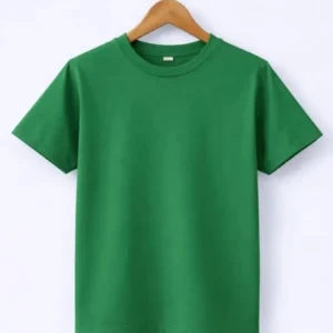 Cotton Blend Brown T-Shirt